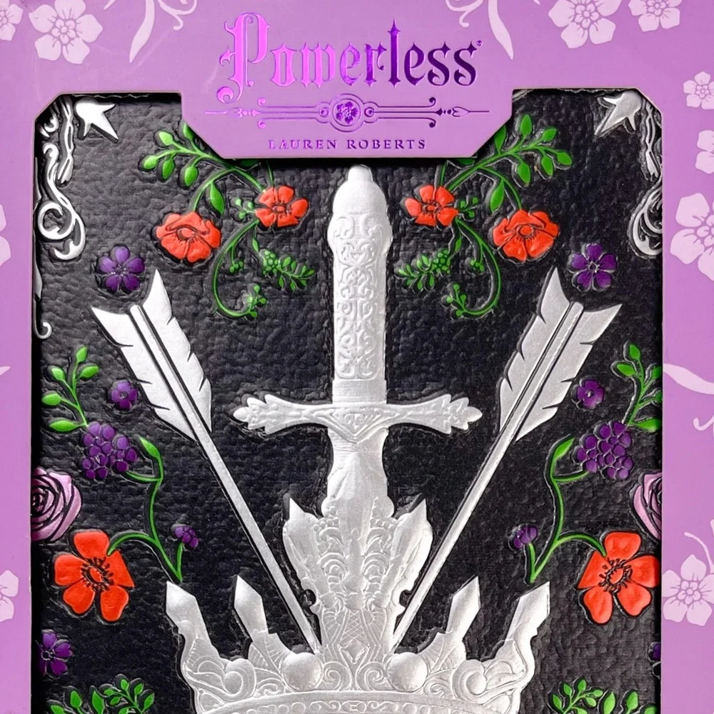JOURNAL Lauren Roberts: Powerless Trilogy Sculpted Journal NEW